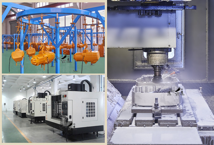 凌鷹HHBB型電動葫蘆工廠設(shè)備圖